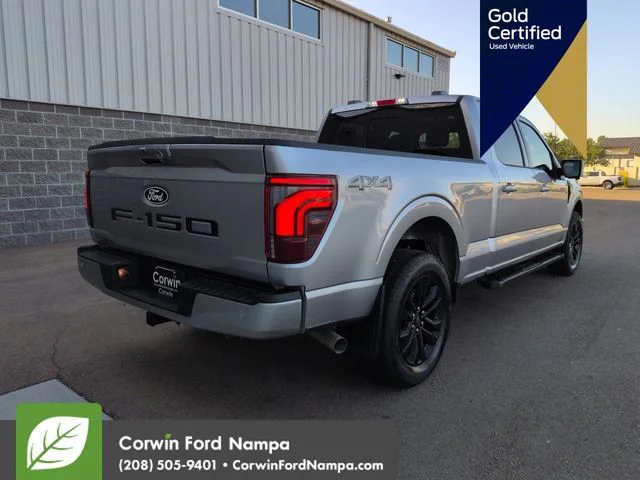 Certified Used 2025 Iconic Silver Metallic Ford  image 3