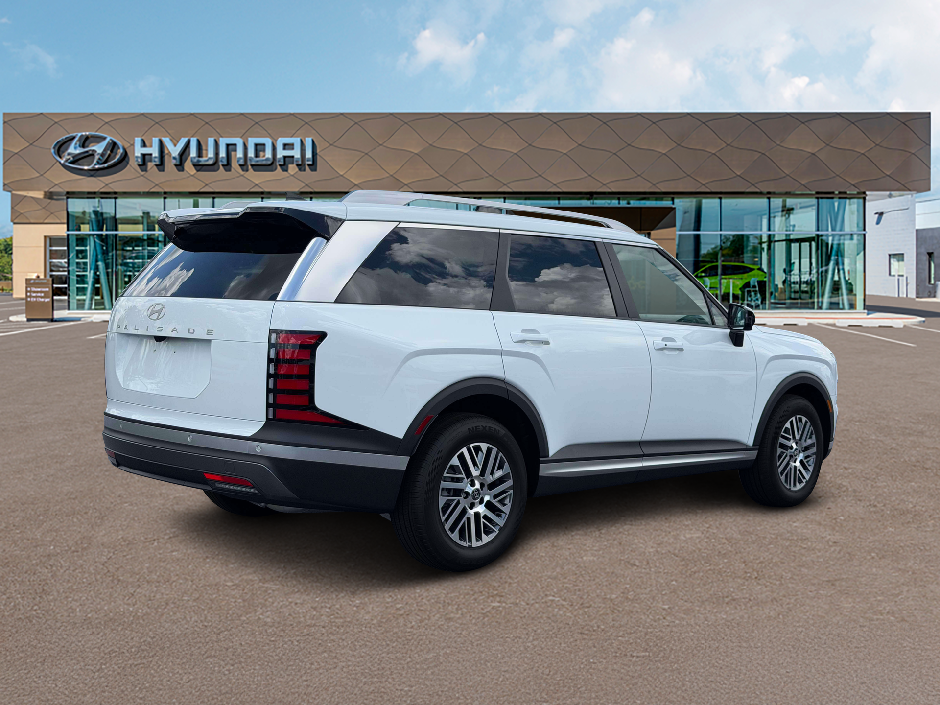 New 2027 White Hyundai SEL FWD image 8