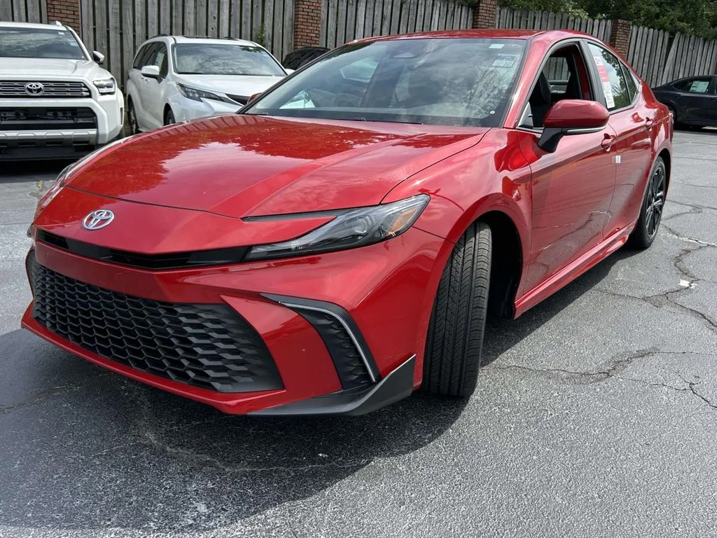 New 2026 Red Toyota SE image 7