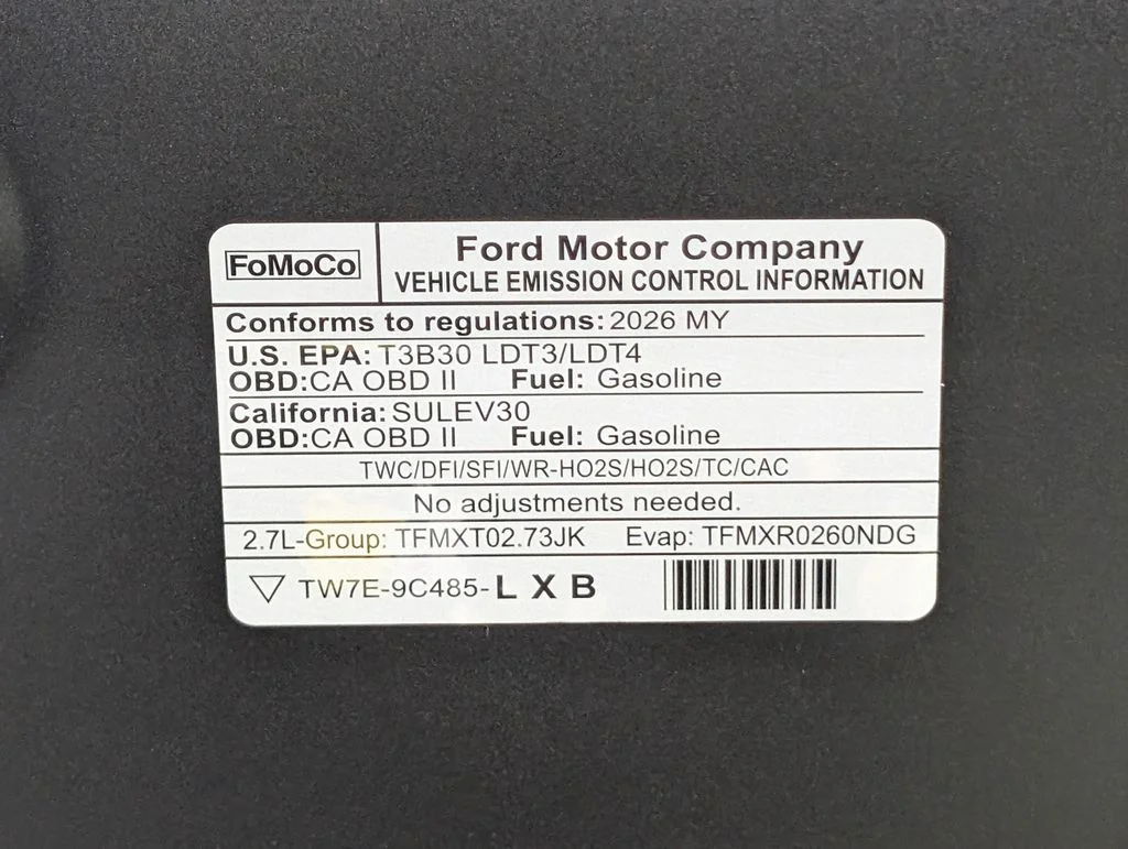 New 2026 Carbonized Gray Metallic Ford STX® image 26