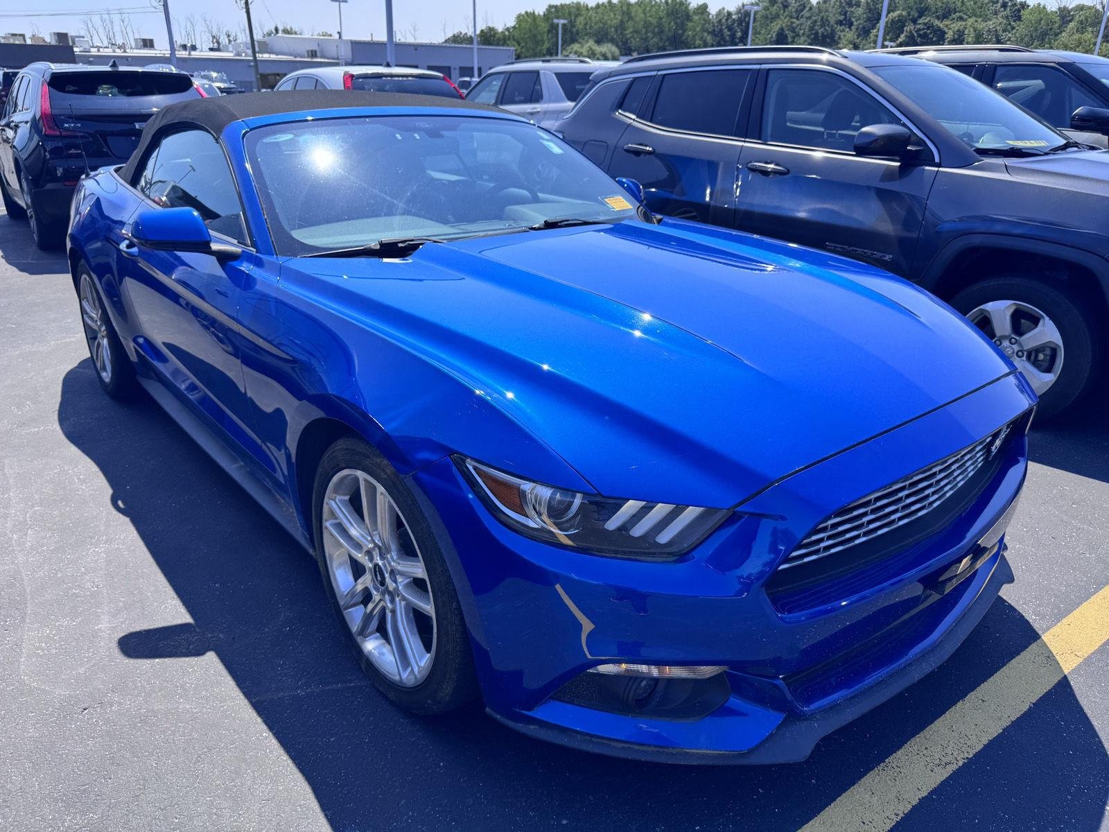 Used 2017 Lightning Blue Ford EcoBoost Premium image 3