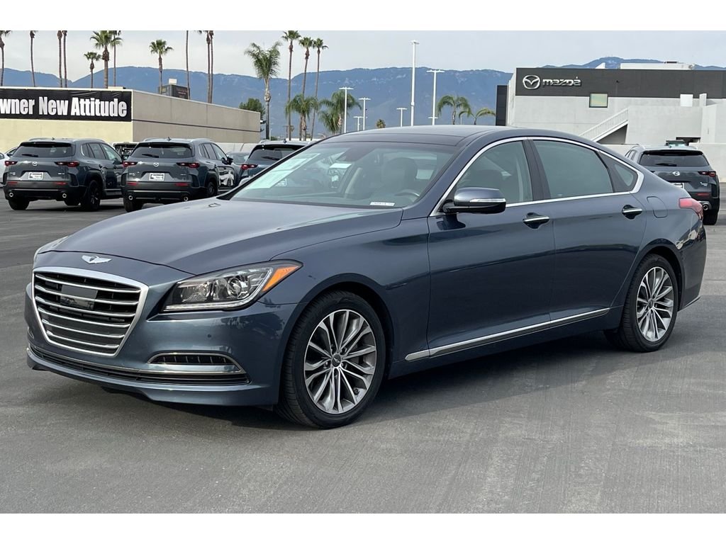 Used 2015 Hyundai Genesis Base with VIN KMHGN4JE4FU018452 for sale in Loma Linda, CA