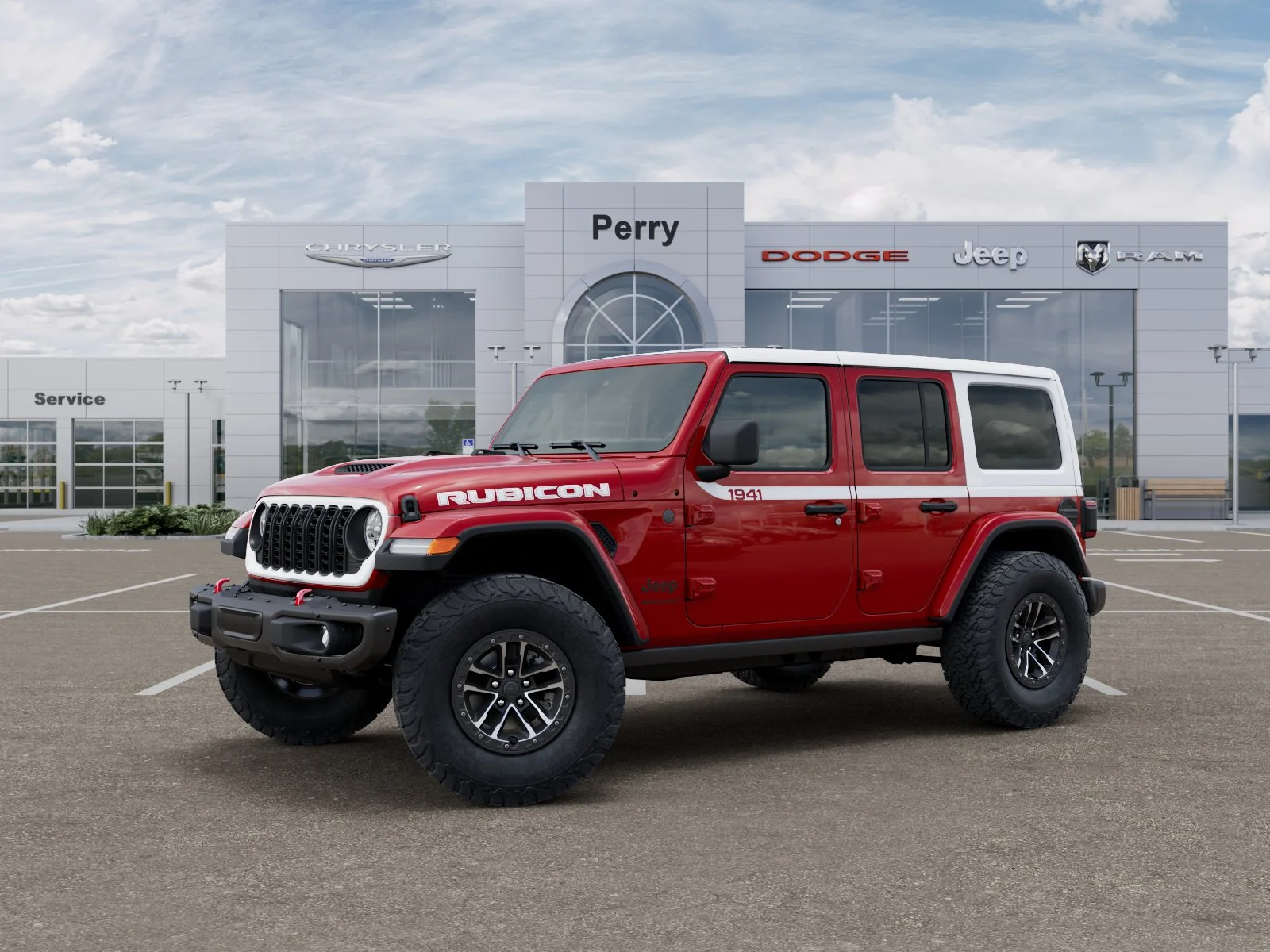 New 2026 Firecracker Red Clear-Coat Exterior Paint Jeep Rubicon X image 26