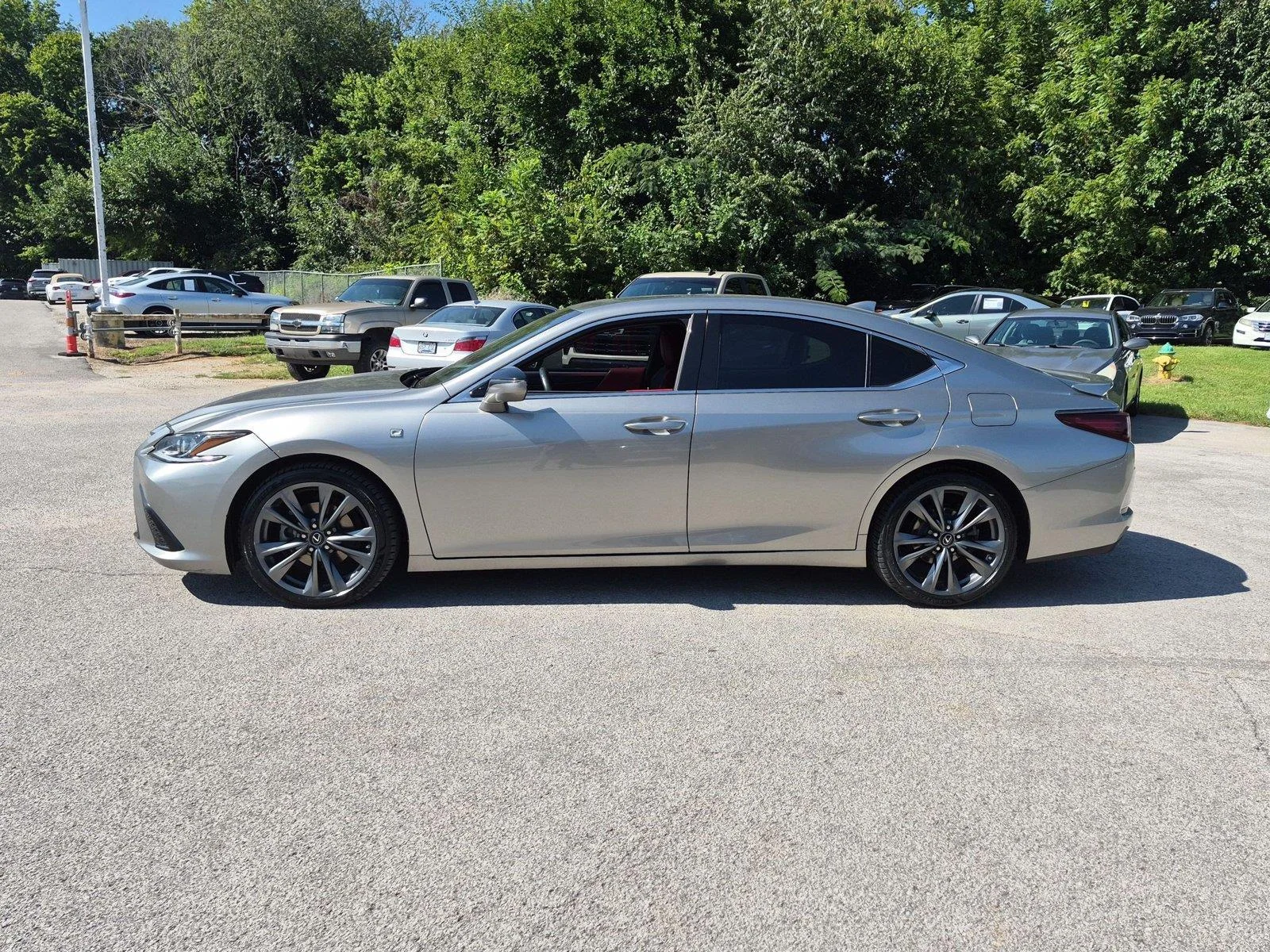 Used 2021 Atomic Silver Lexus ES 350 F SPORT image 2