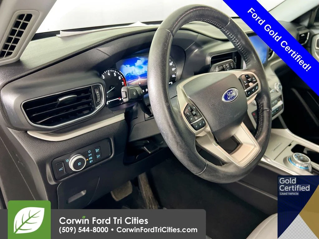 Used 2021 Oxford White Ford XLT image 3