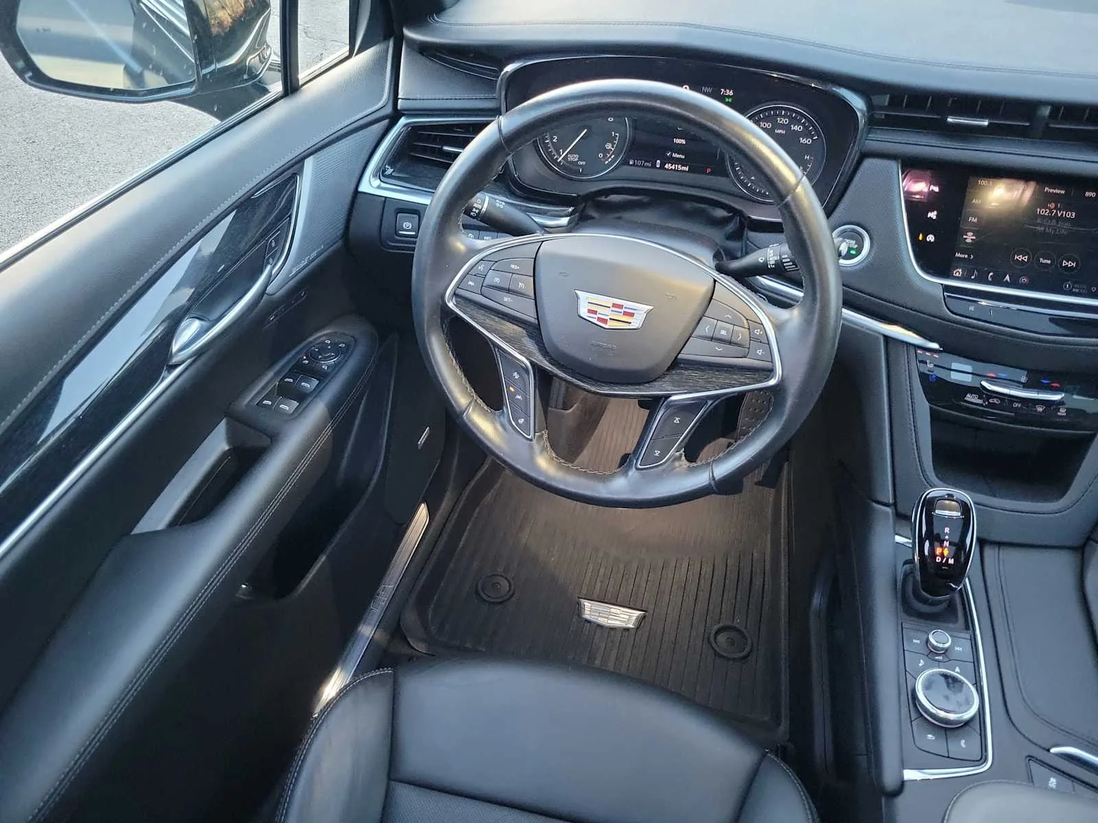 Used 2023 Stellar Black Metallic Cadillac Premium Luxury image 16