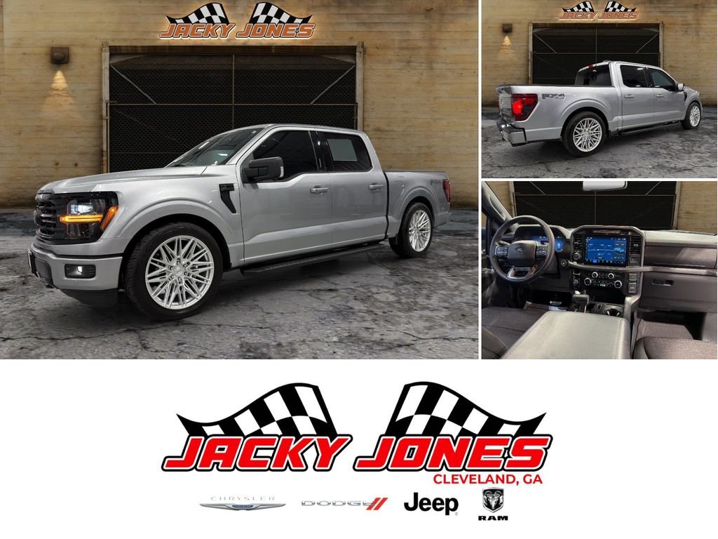 Used 2024 Iconic Silver Metallic Ford XLT image 1