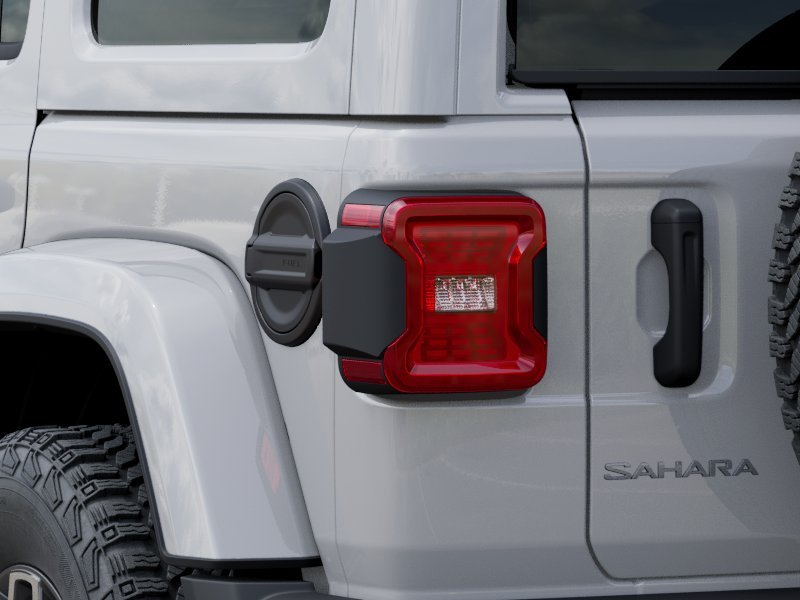 New 2026 Bright White Clear-Coat Exterior Paint Jeep Sahara image 5