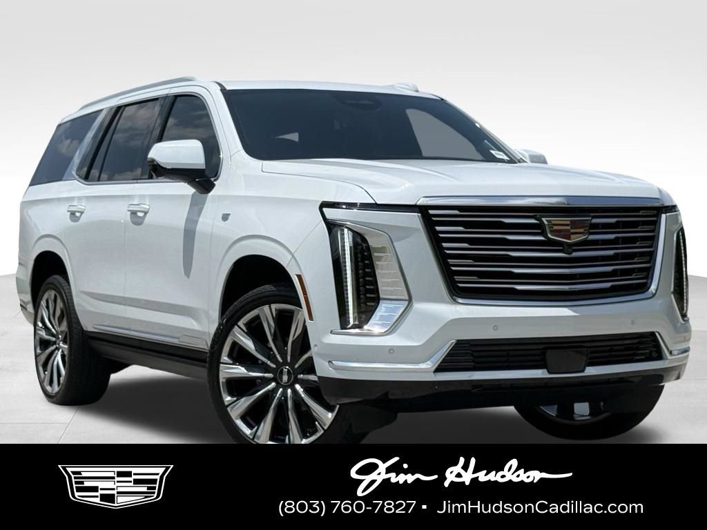 New 2026 Vibrant White Tricoat Cadillac Platinum Luxury image 1