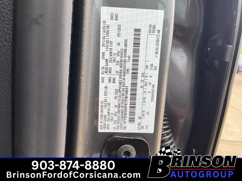 New 2026 Carbonized Gray Metallic Ford XLT image 19