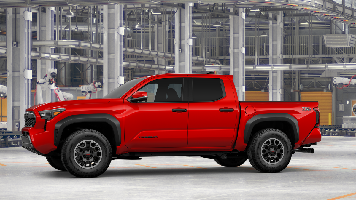 New 2026 Supersonic Red Toyota TRD Off-Road image 3