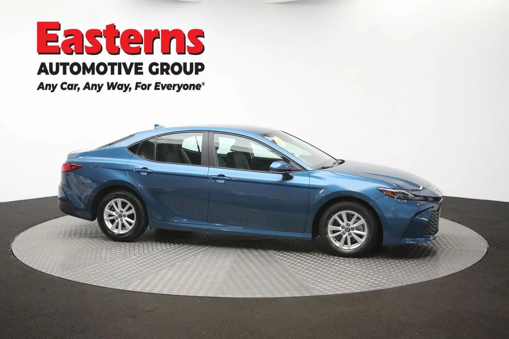 Used 2025 Blue Toyota LE image 45