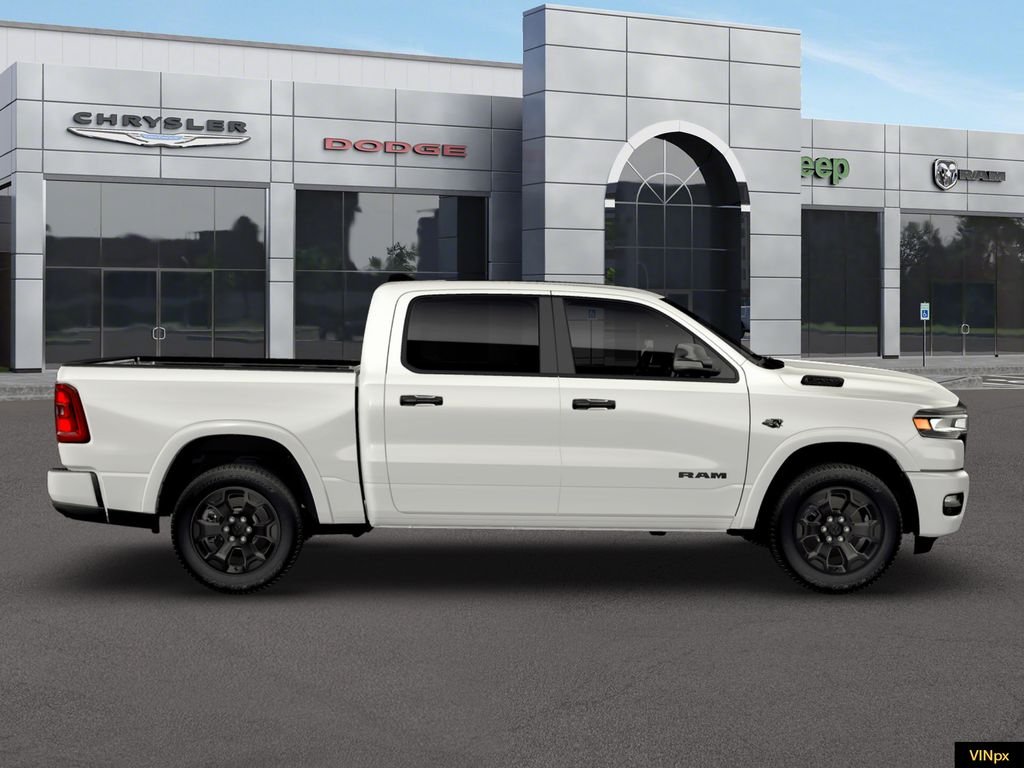 New 2026 Bright White Clear-Coat Exterior Paint RAM Big Horn/Lone Star image 9