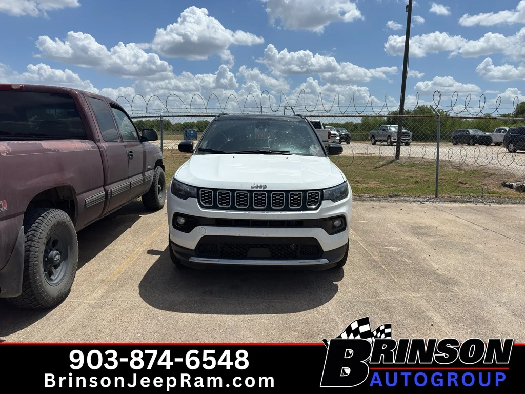 Used 2024 Bright White Clearcoat Jeep Limited image 2