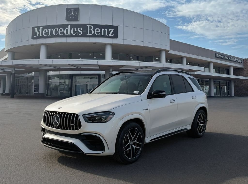 New 2026 Polar White Mercedes-Benz GLE 63 S AMG® image 1