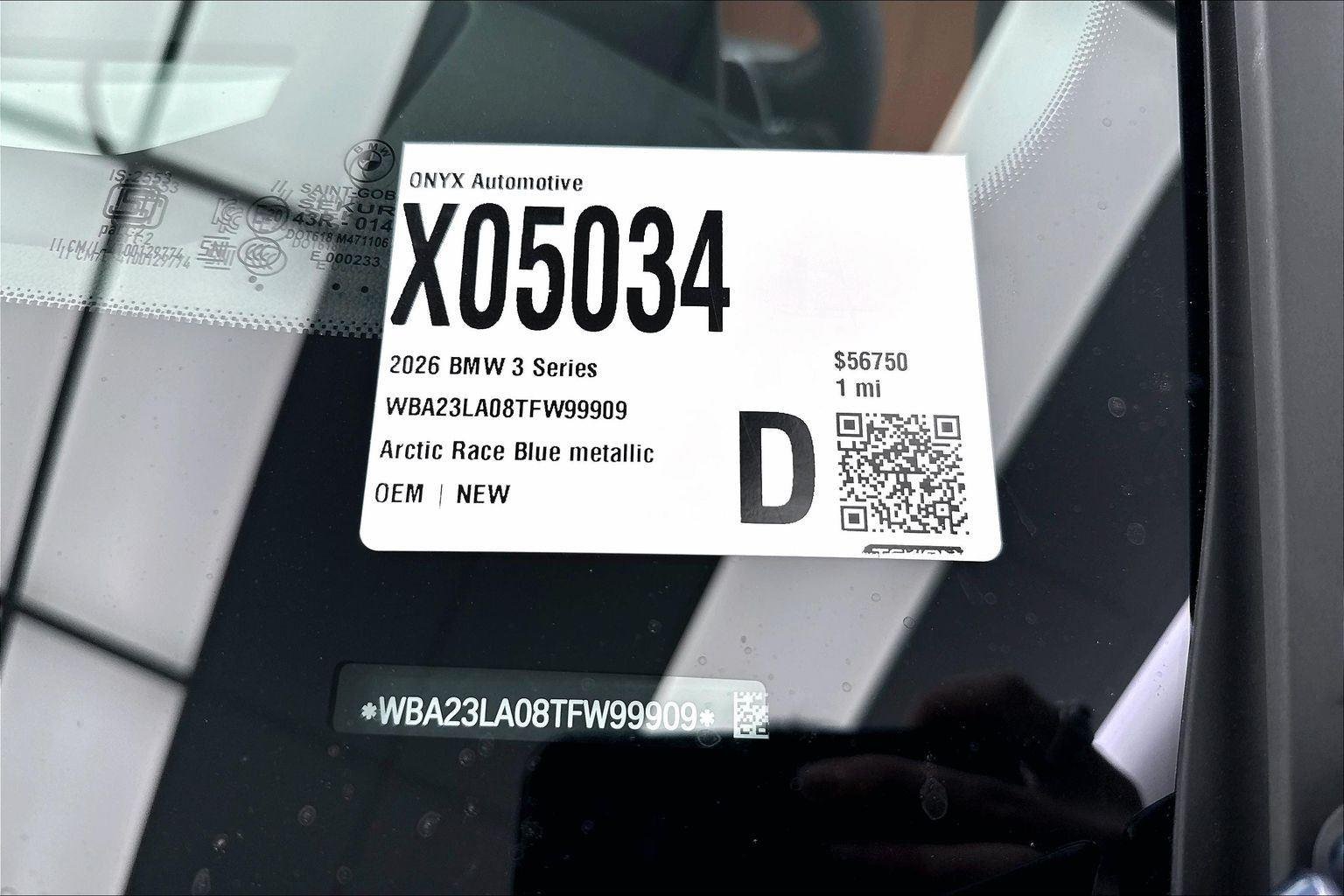 New 2026 Arctic Race Blue Metallic BMW 330i xDrive image 21