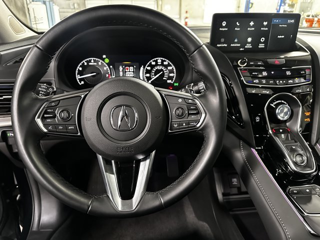 Used 2025 Majestic Black Pearl Acura SH-AWD TECH image 8