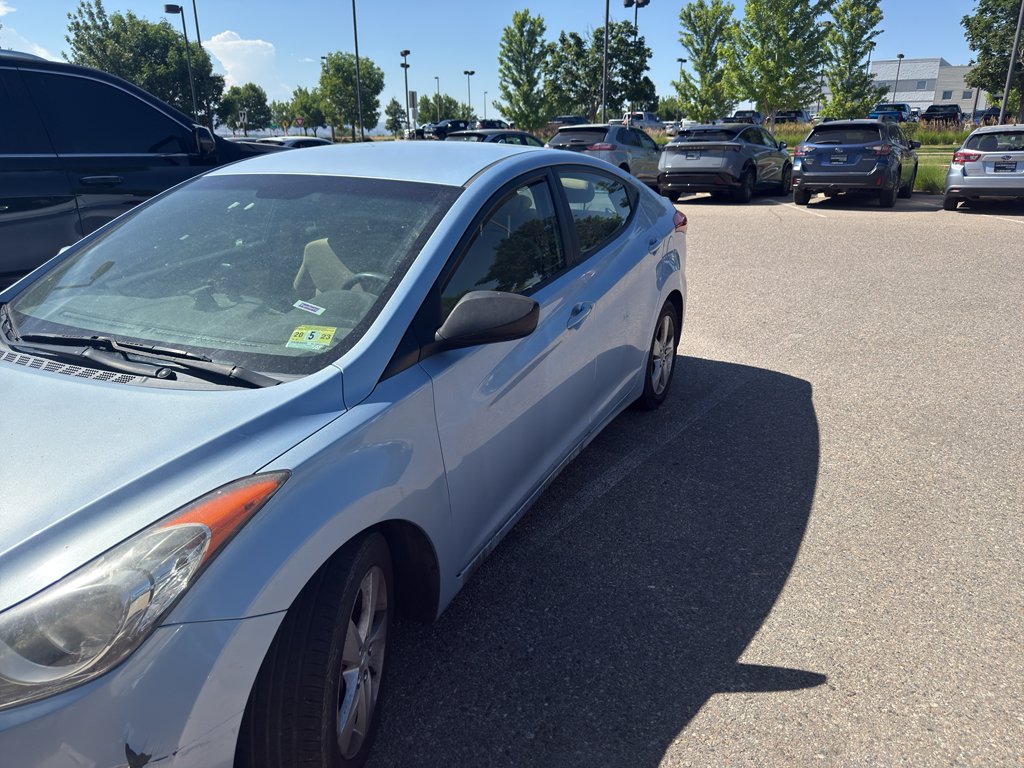 Used 2013 Blue Sky Metallic Hyundai GLS PZEV image 2