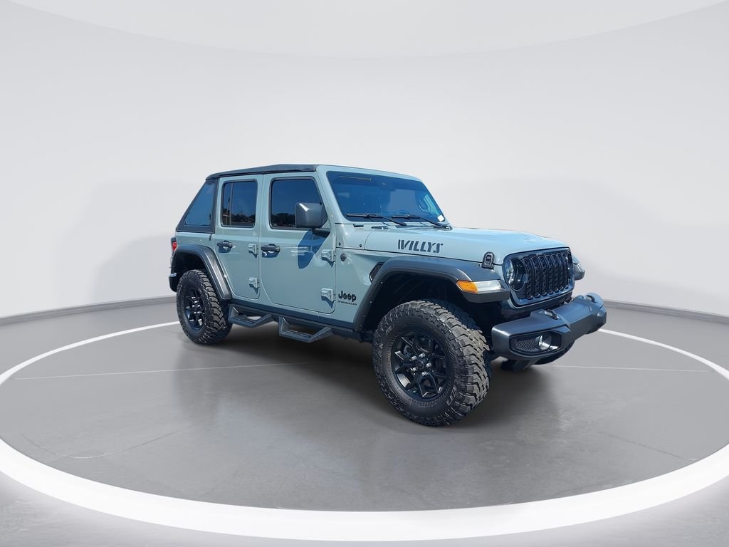 Used 2024 Gray Jeep Sport image 2