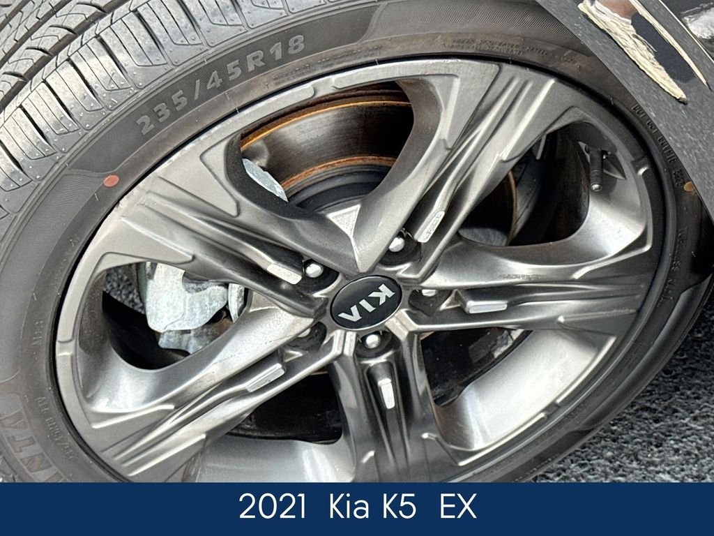 Used 2021 Black Kia EX image 13