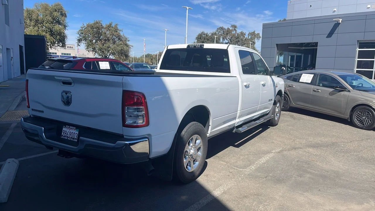 Used 2020 Bright White Clearcoat Ram Big Horn image 2