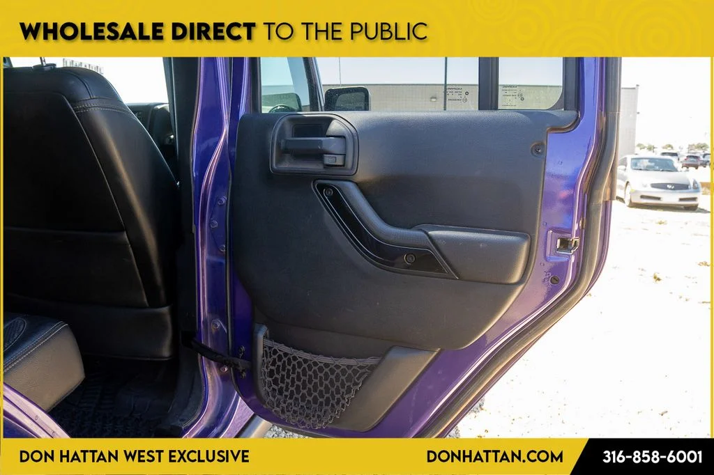 Used 2016 Purple Jeep Unlimited Sahara image 15