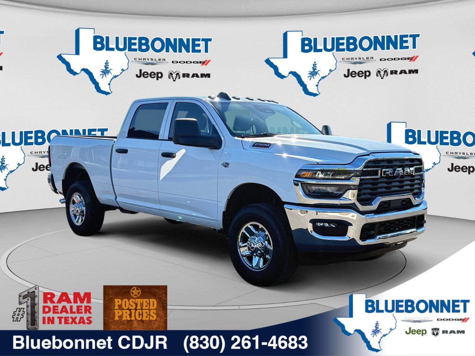 New 2027 Bright White Clear-Coat Exterior Paint RAM Tradesman image 3