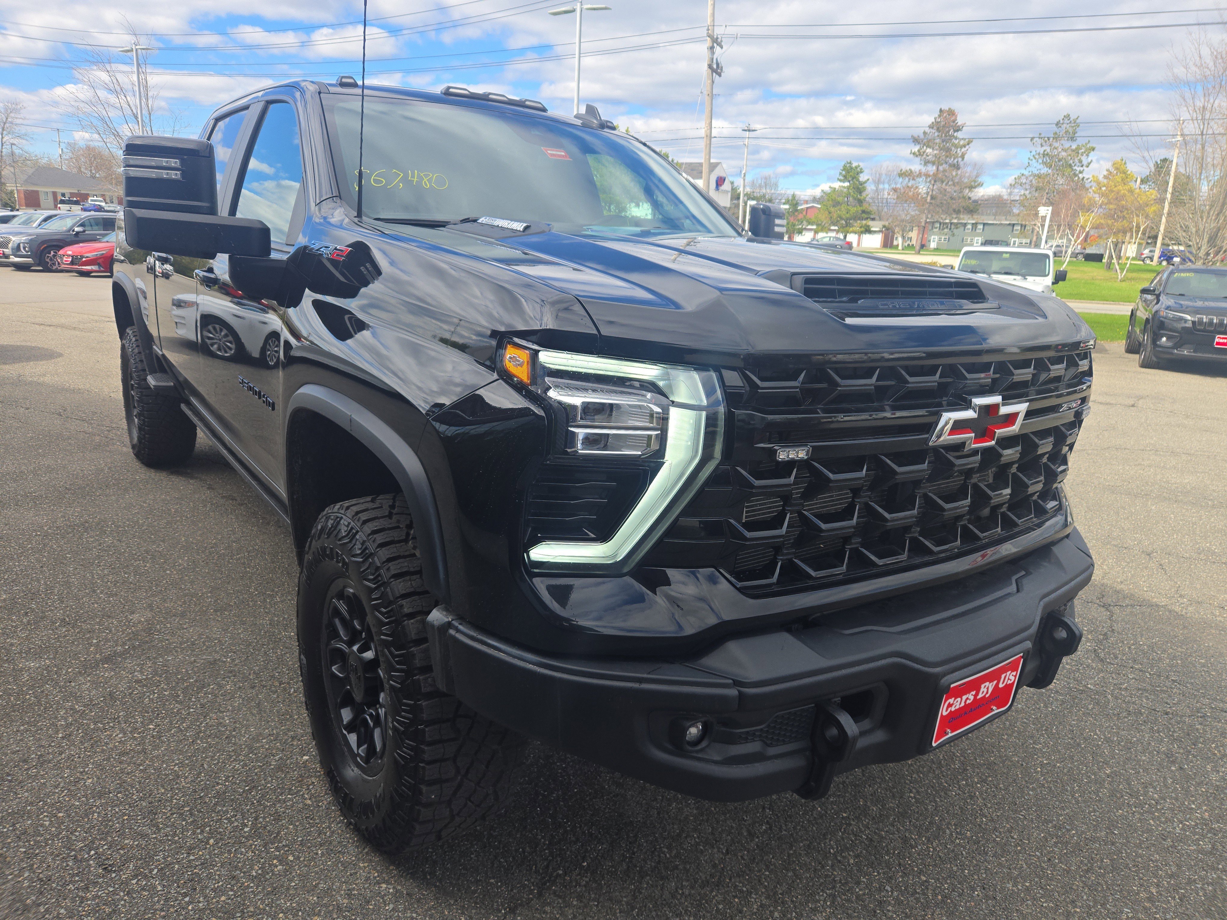 Used 2024 Black Chevrolet ZR2 image 3