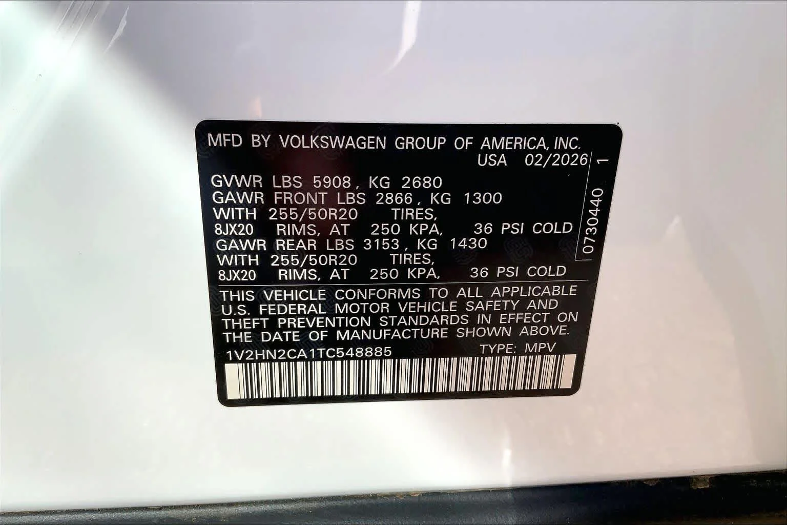 New 2026 Opal White Pearl Volkswagen 2.0T SE w/Technology image 21
