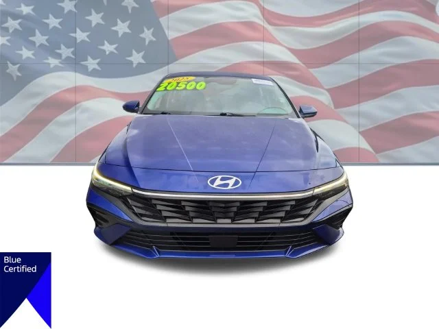 Used 2025 Blue Hyundai SEL Convenience image 8