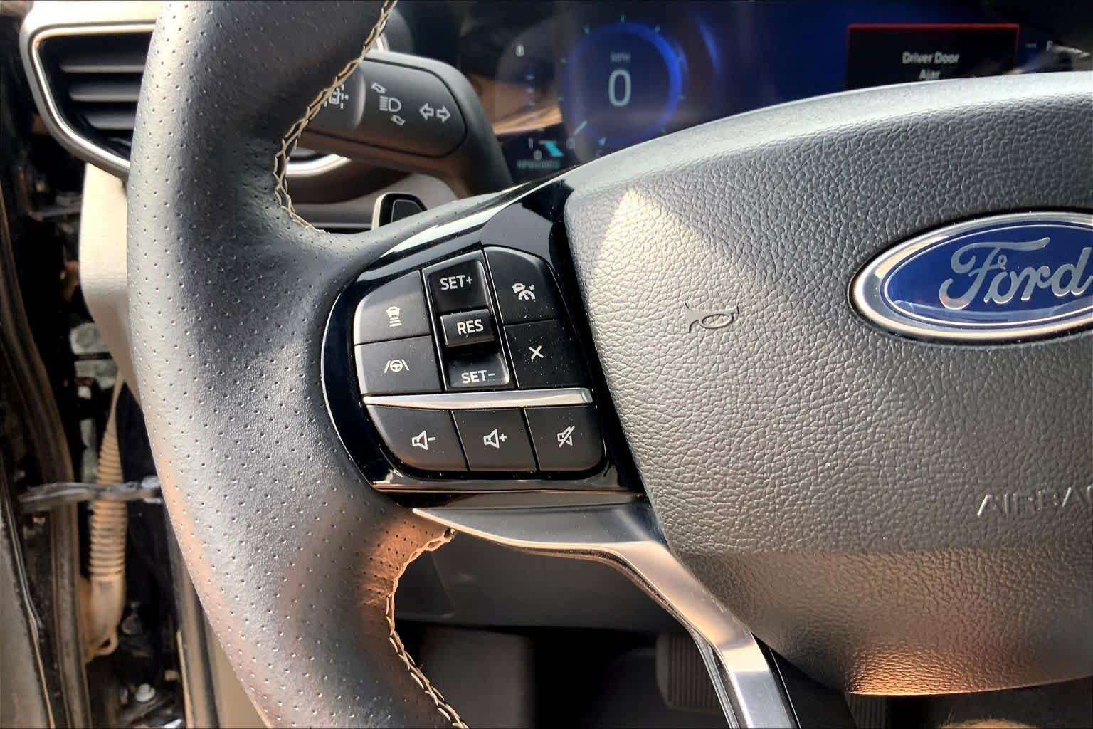 Used 2024 Agate Black Metallic Ford ST image 24