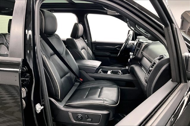 Used 2023 Diamond Black Crystal Pearlcoat Ram Limited image 8