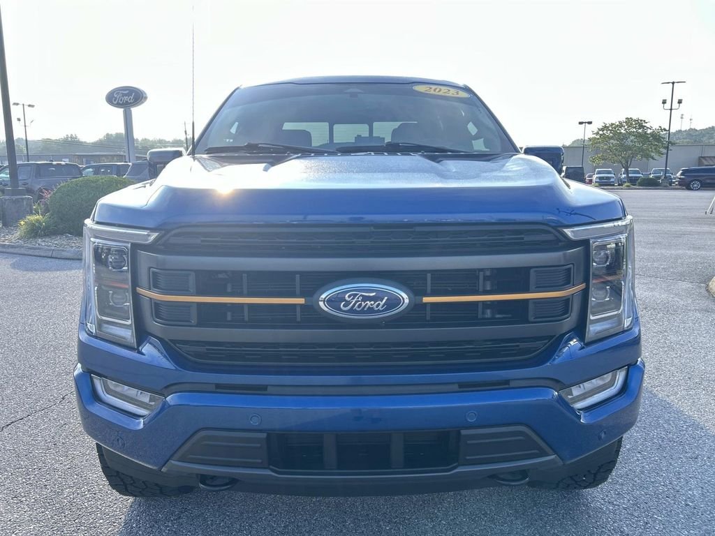 Certified Used 2023 Atlas Blue Metallic Ford Lariat image 9