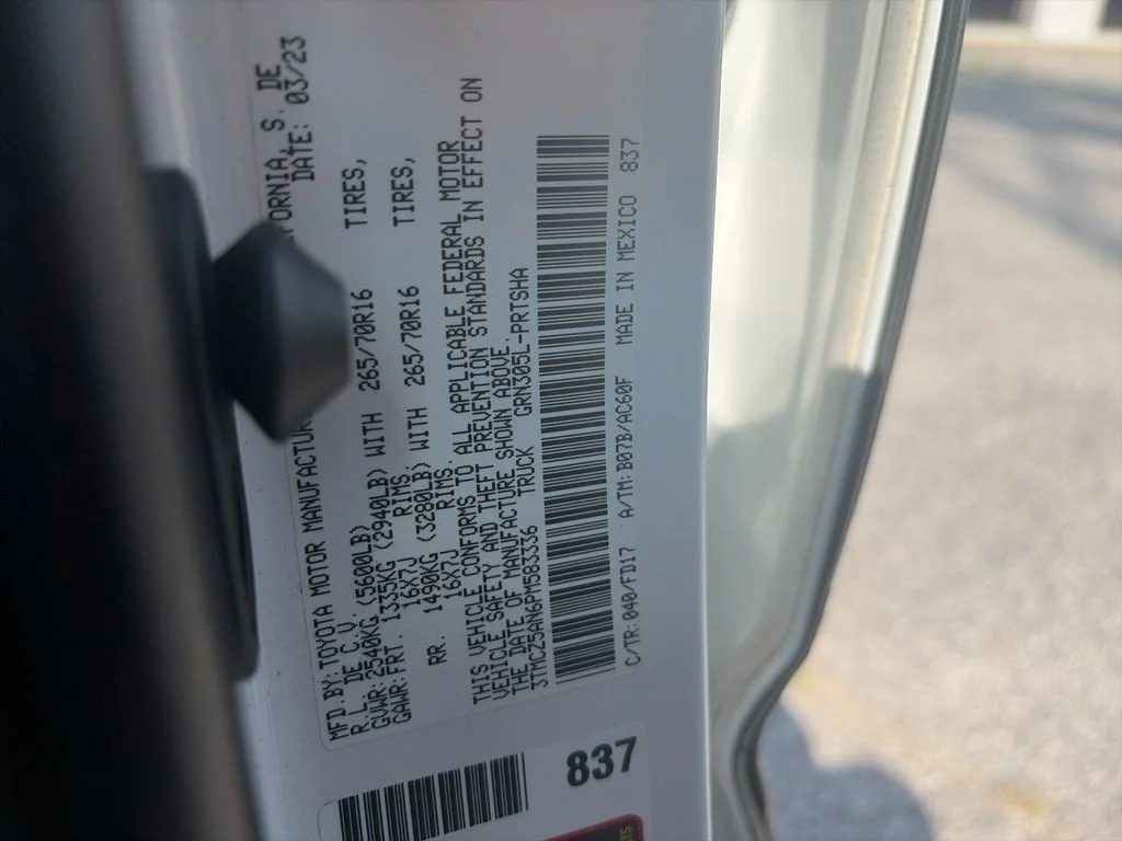 Used 2023 White Toyota TRD Off-Road image 35