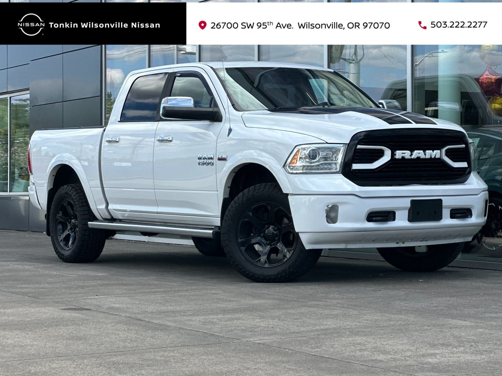 Used 2014 Bright White Clearcoat Ram Laramie image 1