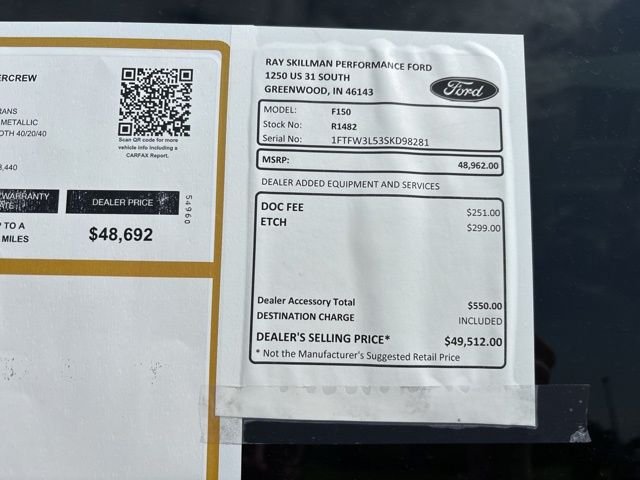 Used 2025 Silver Ford XLT image 2