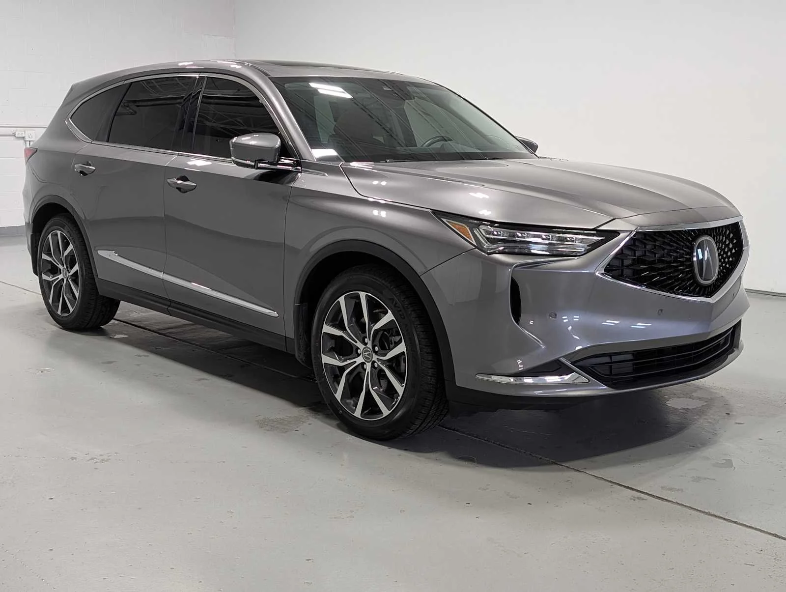 Certified Used 2022 Liquid Carbon Metallic Acura SH-AWD TECH image 6