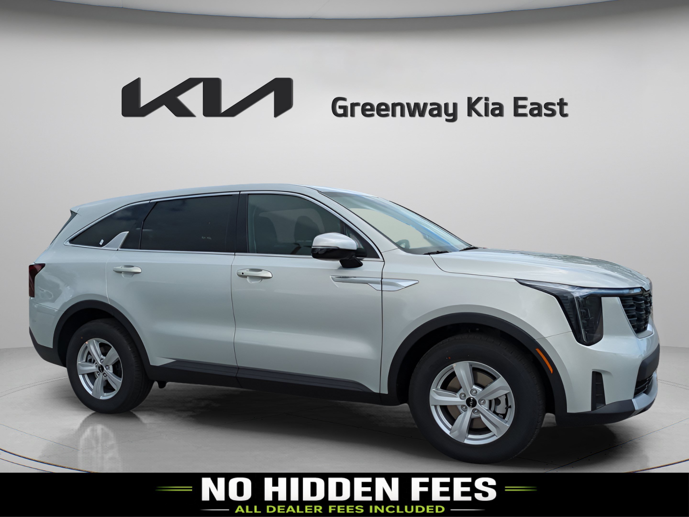New 2026 Ivory Silver Kia LX image 1