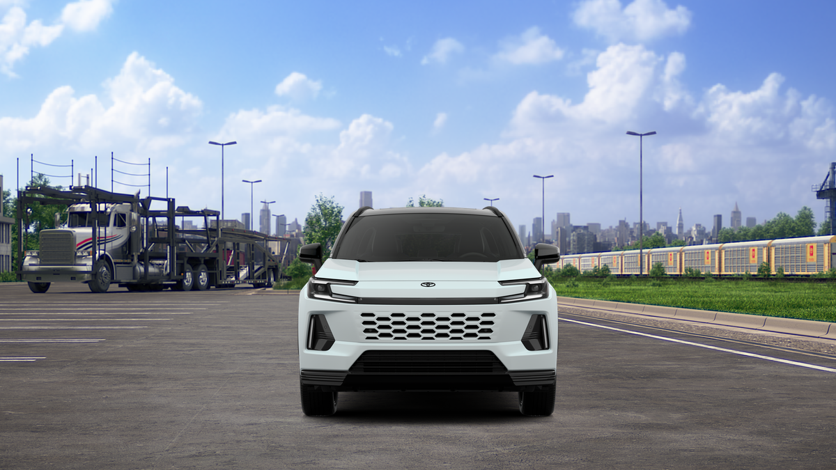 New 2026 Wind Chill Pearl with Midnight Black Metallic roof Toyota XSE image 17