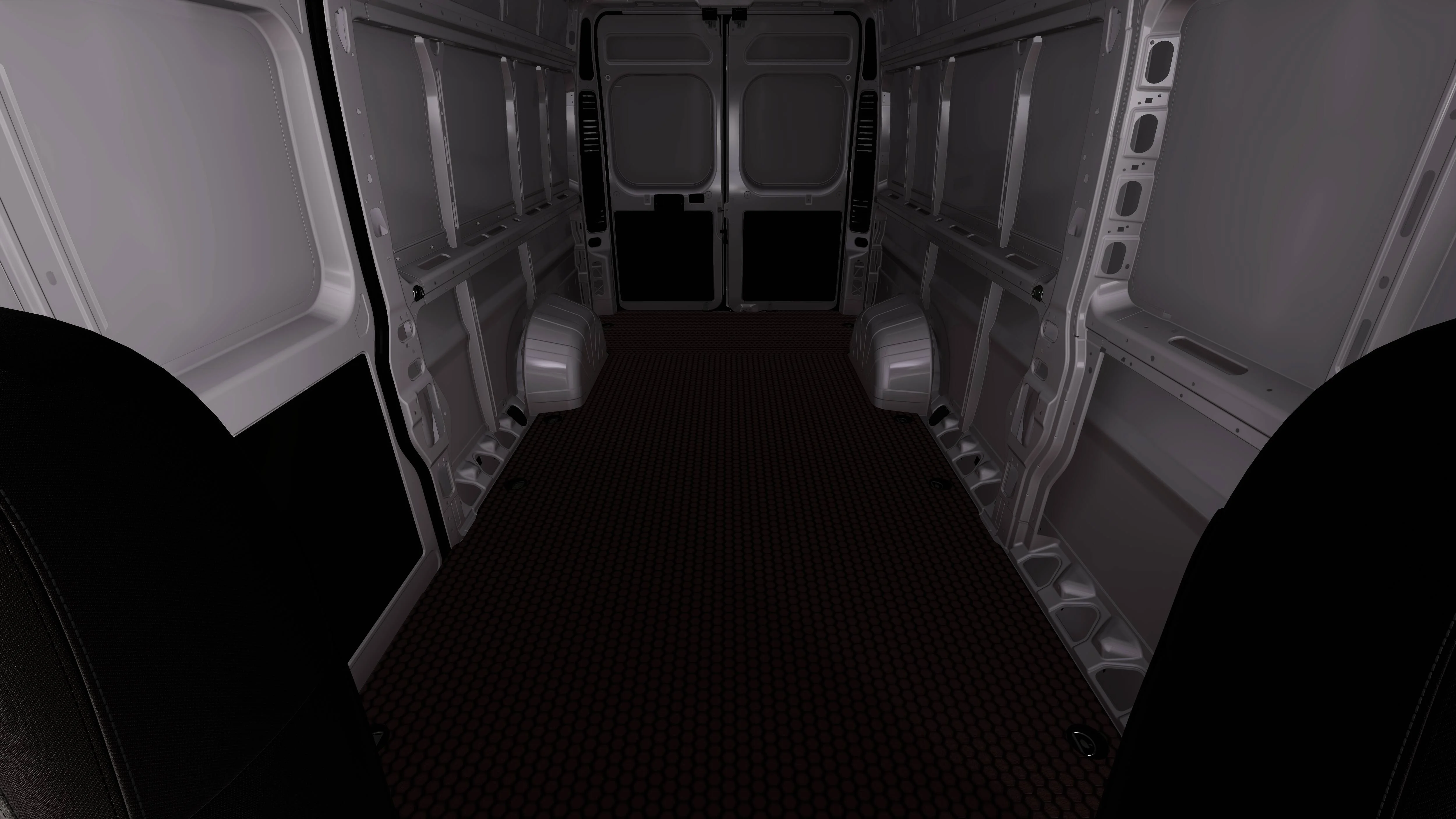 New 2026 Bright White Clearcoat RAM High Roof image 3