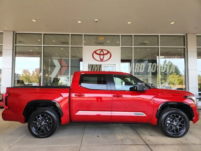 New 2026 Supersonic Red Toyota Platinum image 3