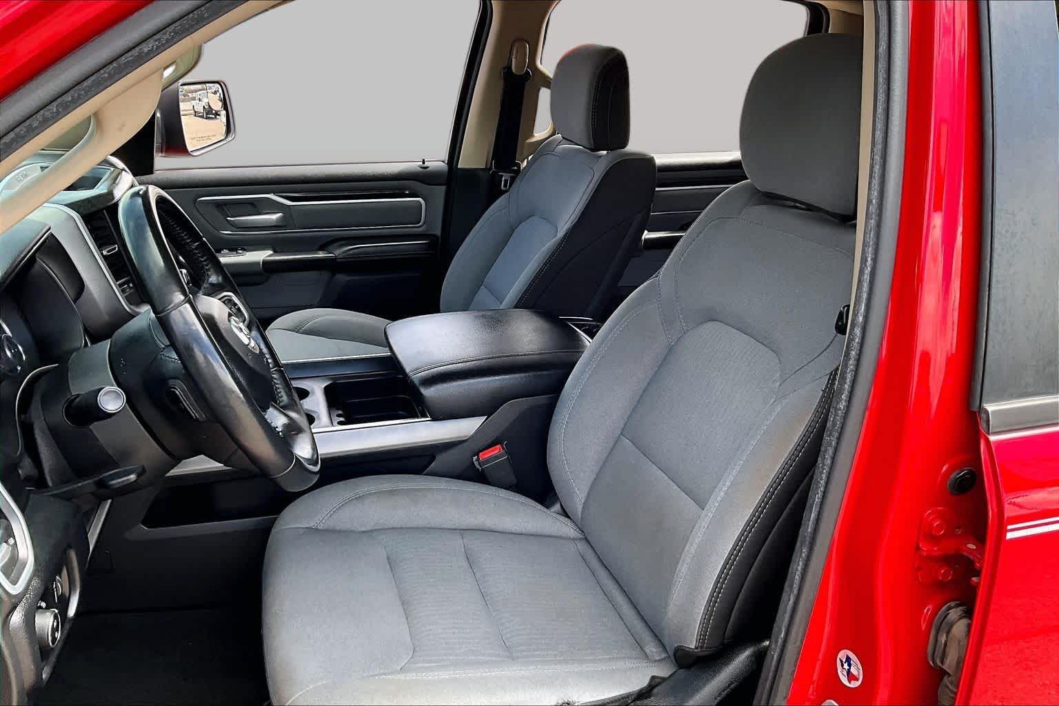 Used 2020 Flame Red Clearcoat Ram Lone Star image 7