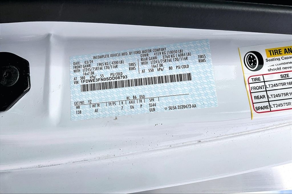 New 2025 Ford E-350SD Base