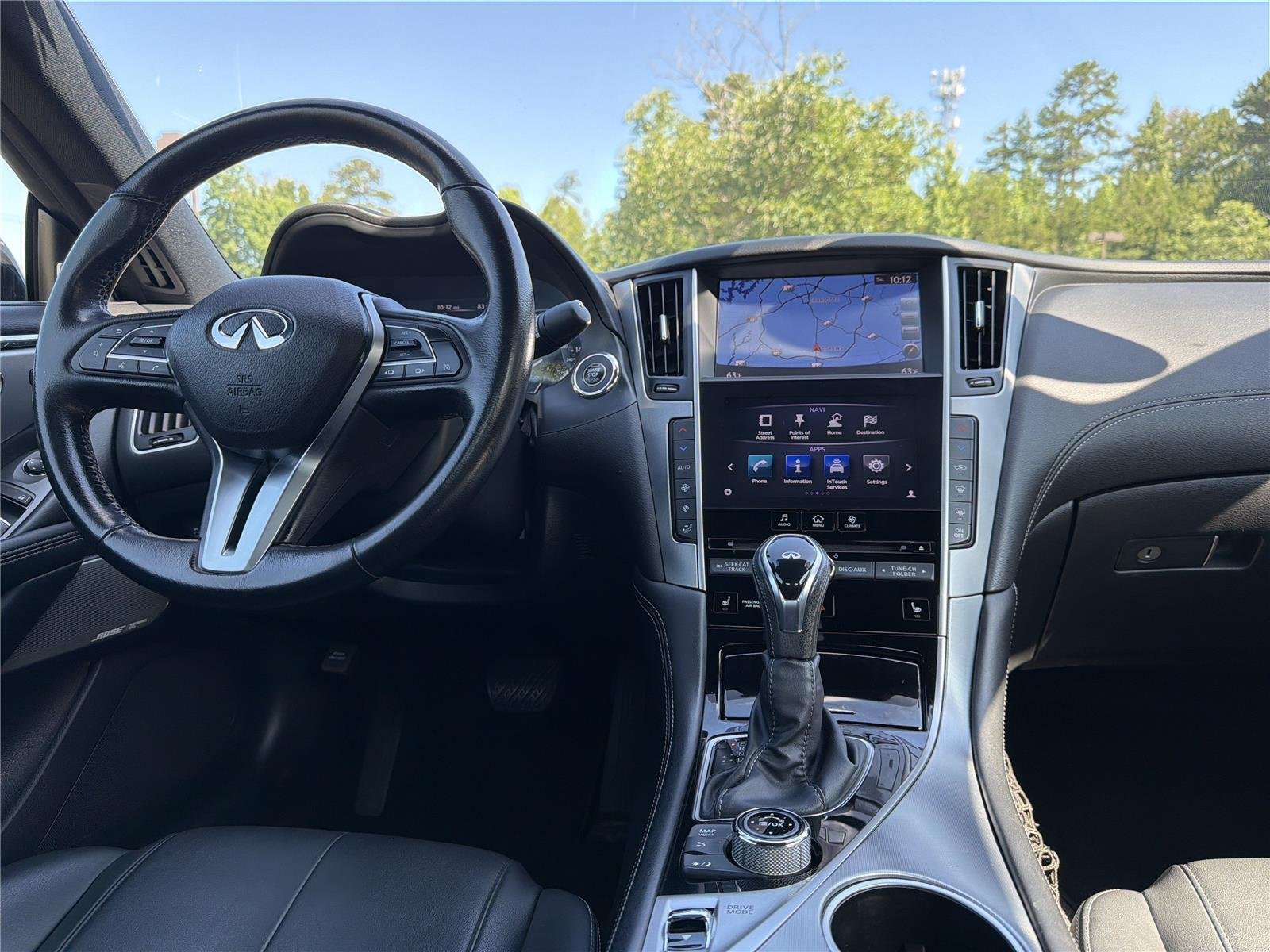 Used 2019 Black Obsidian INFINITI 3.0t LUXE image 3