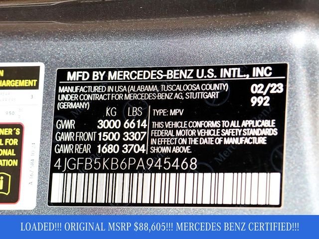 Certified Used 2023 Selenite Gray Metallic Mercedes-Benz GLE 450 image 42
