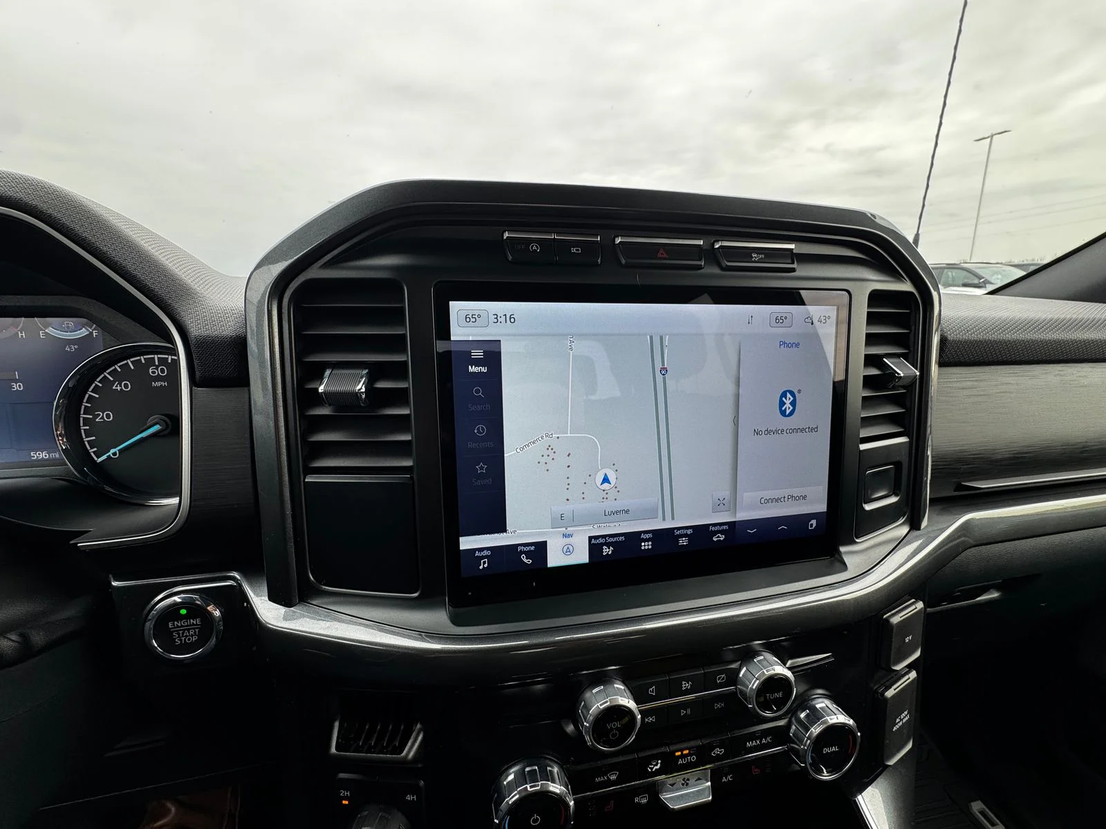Used 2023 Blue Metallic Ford XLT image 2