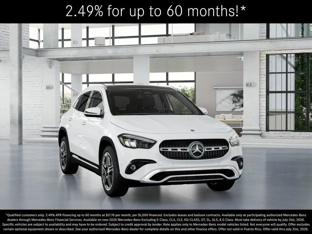 New 2026 Polar White Mercedes-Benz GLA 250 image 9