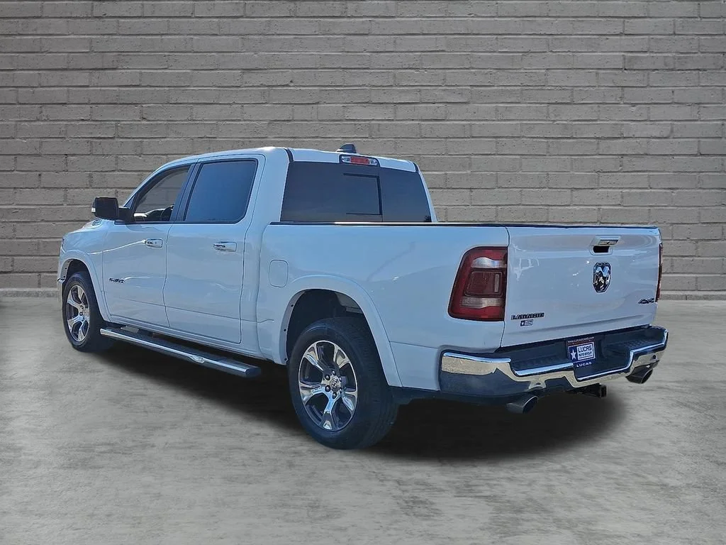 Used 2022 Bright White Clearcoat Ram Laramie image 8