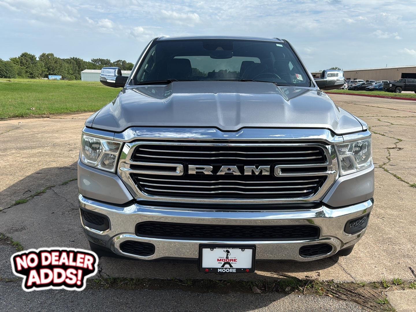 Used 2023 Billet Silver Metallic Clearcoat Ram Laramie image 2