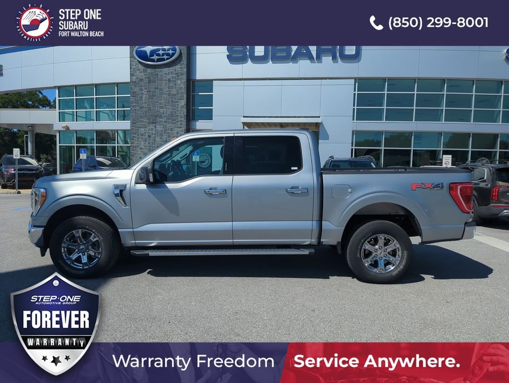 Used 2021 Silver Ford XLT image 4